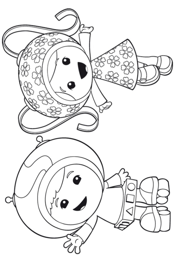 Kids-n-fun.de | 9 Ausmalbilder von Team Umizoomi